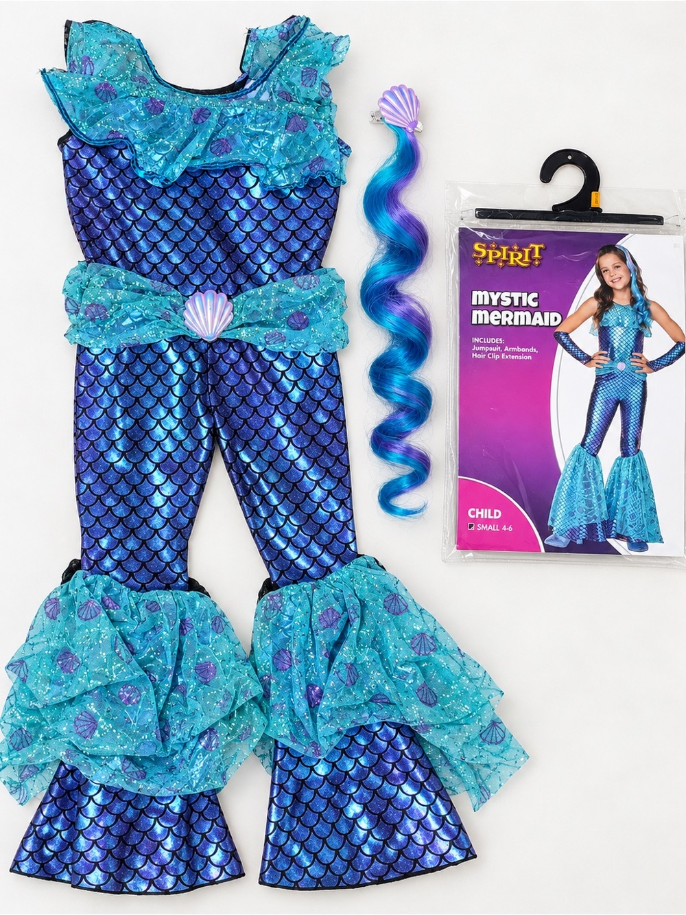 Spirit Mystic Mermaid Costume - Blue & Teal